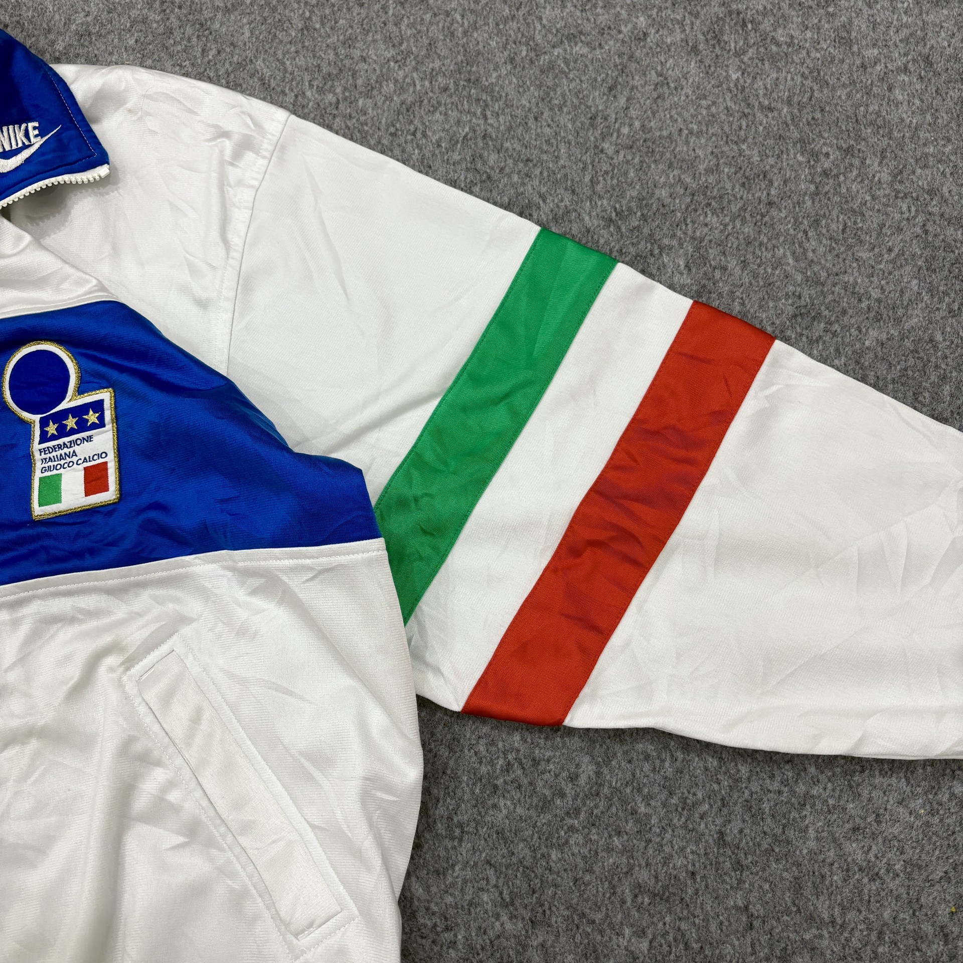 90s NIKE premier Italia イタリア代表セットアップ 90s Nike premier italy jacket | ZThrifts