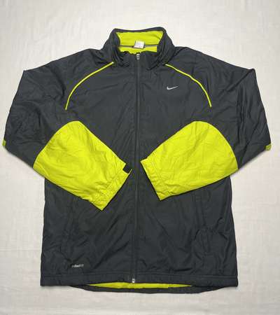 Nike FIT Neon Yellow Jacket | Y2K Sport | Only 1 | ZThrifts