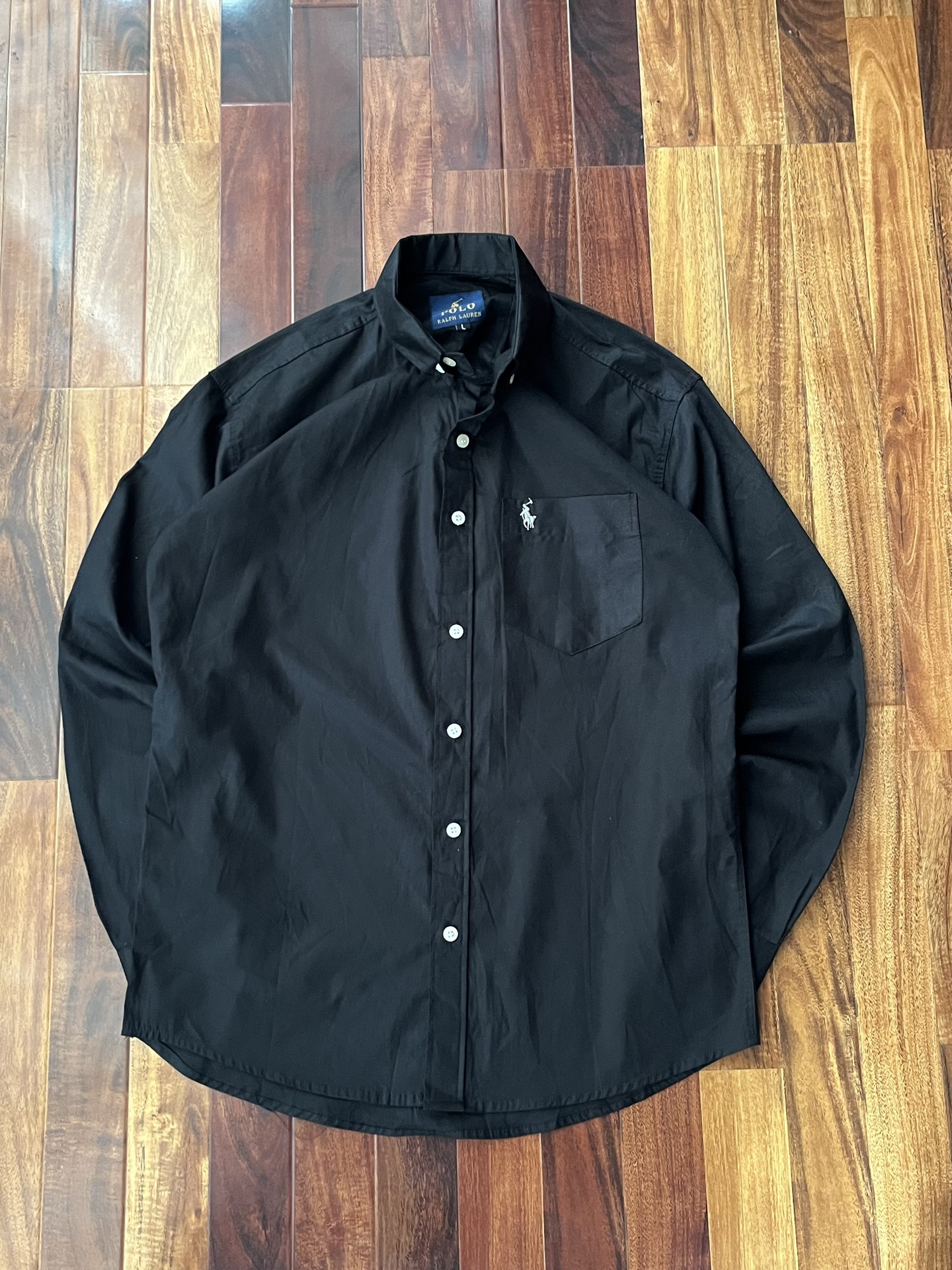 ORIGINAL POLO RALPH LAUREN BLACK SHIRT | ZThrifts