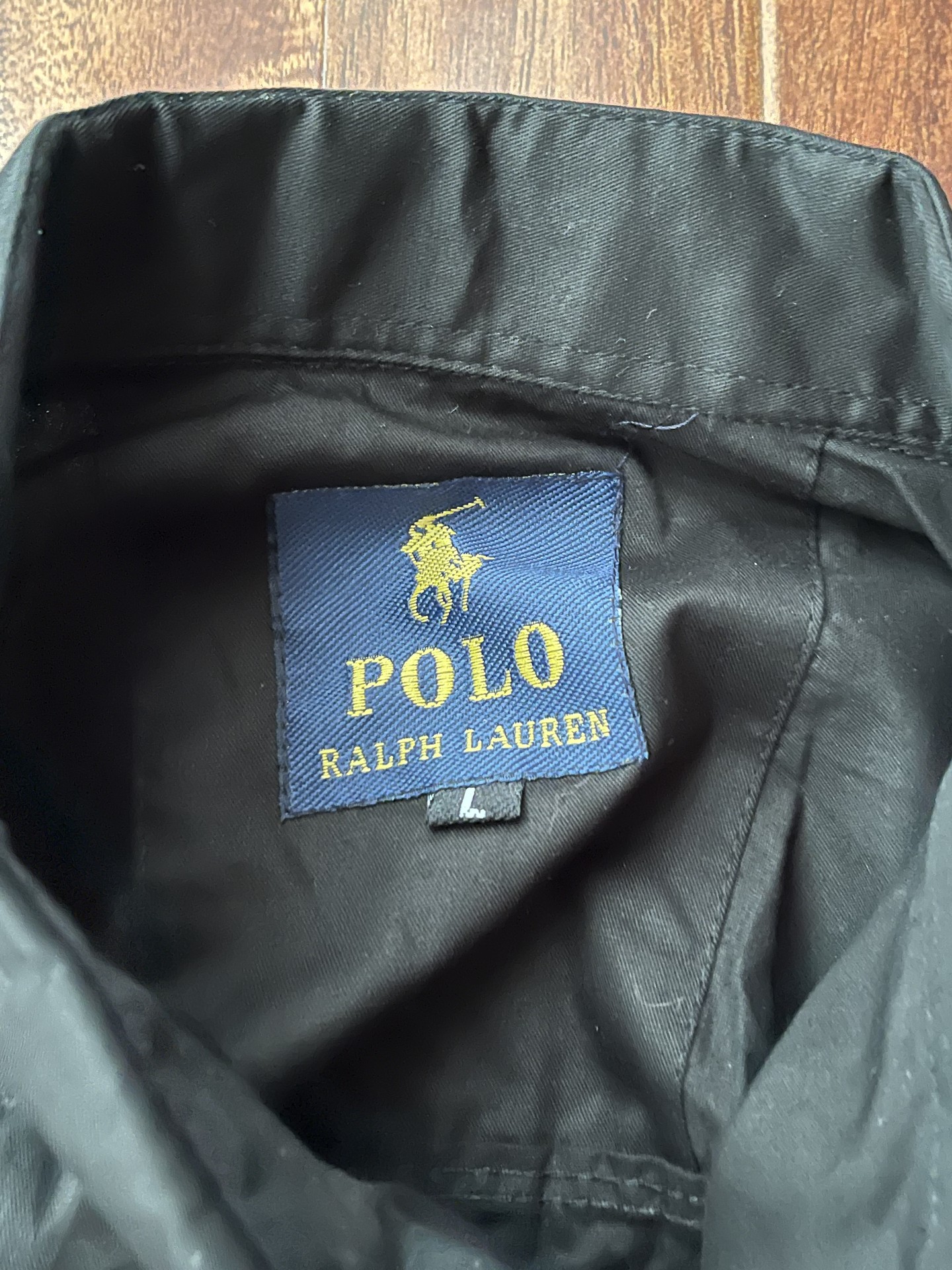 ORIGINAL POLO RALPH LAUREN BLACK SHIRT | ZThrifts