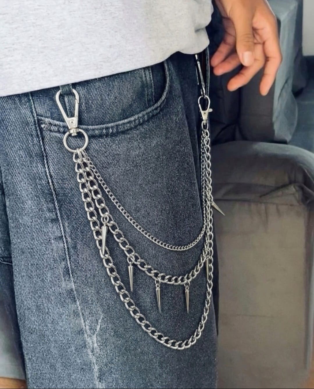 アクセサリー AVAVAVA Y2K jeans waist chain Y2k waist chain | ZThrifts