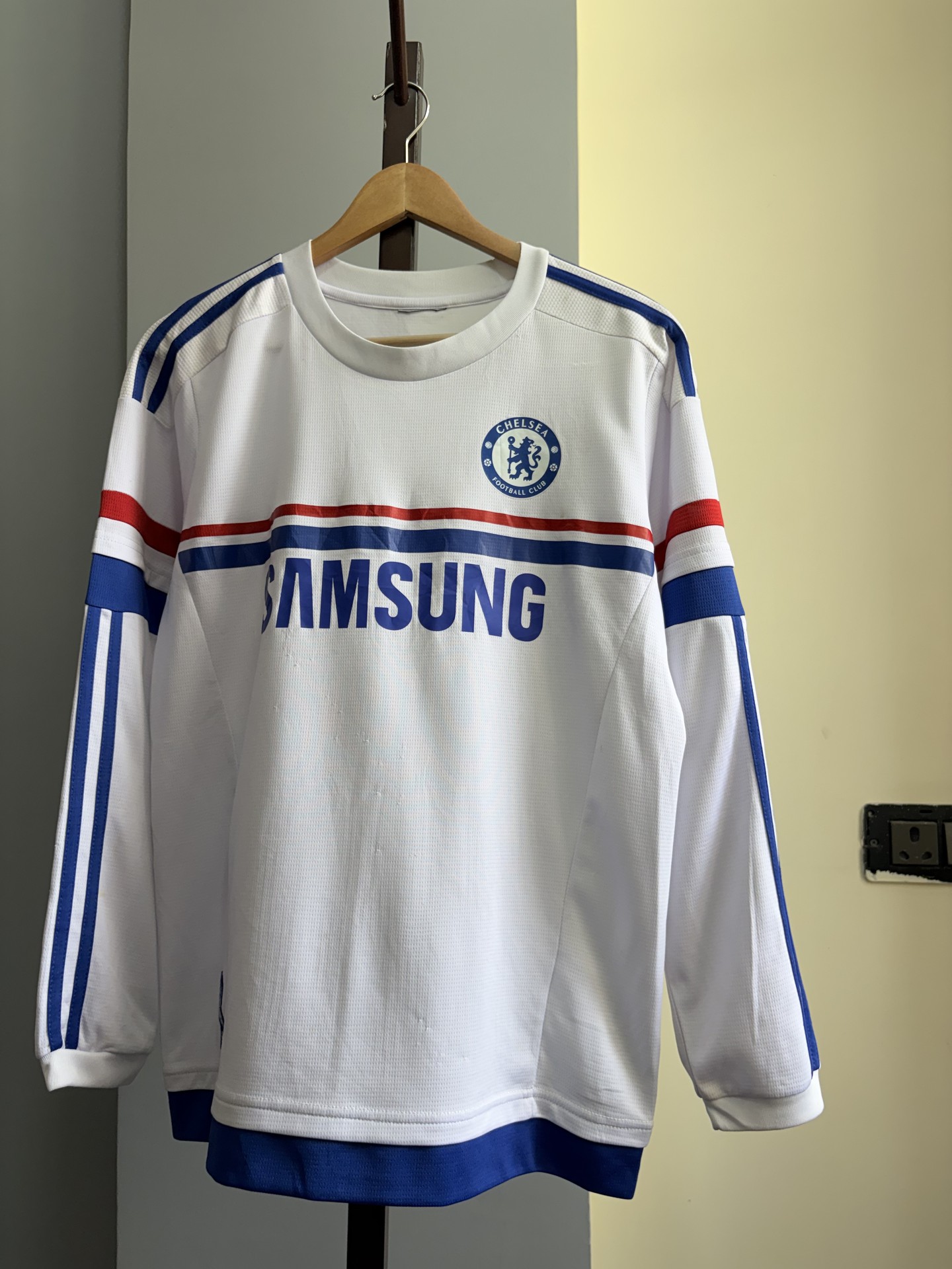 Vintage Chelsea FC x Adidas Samsung Sweatshirt | ZThrifts