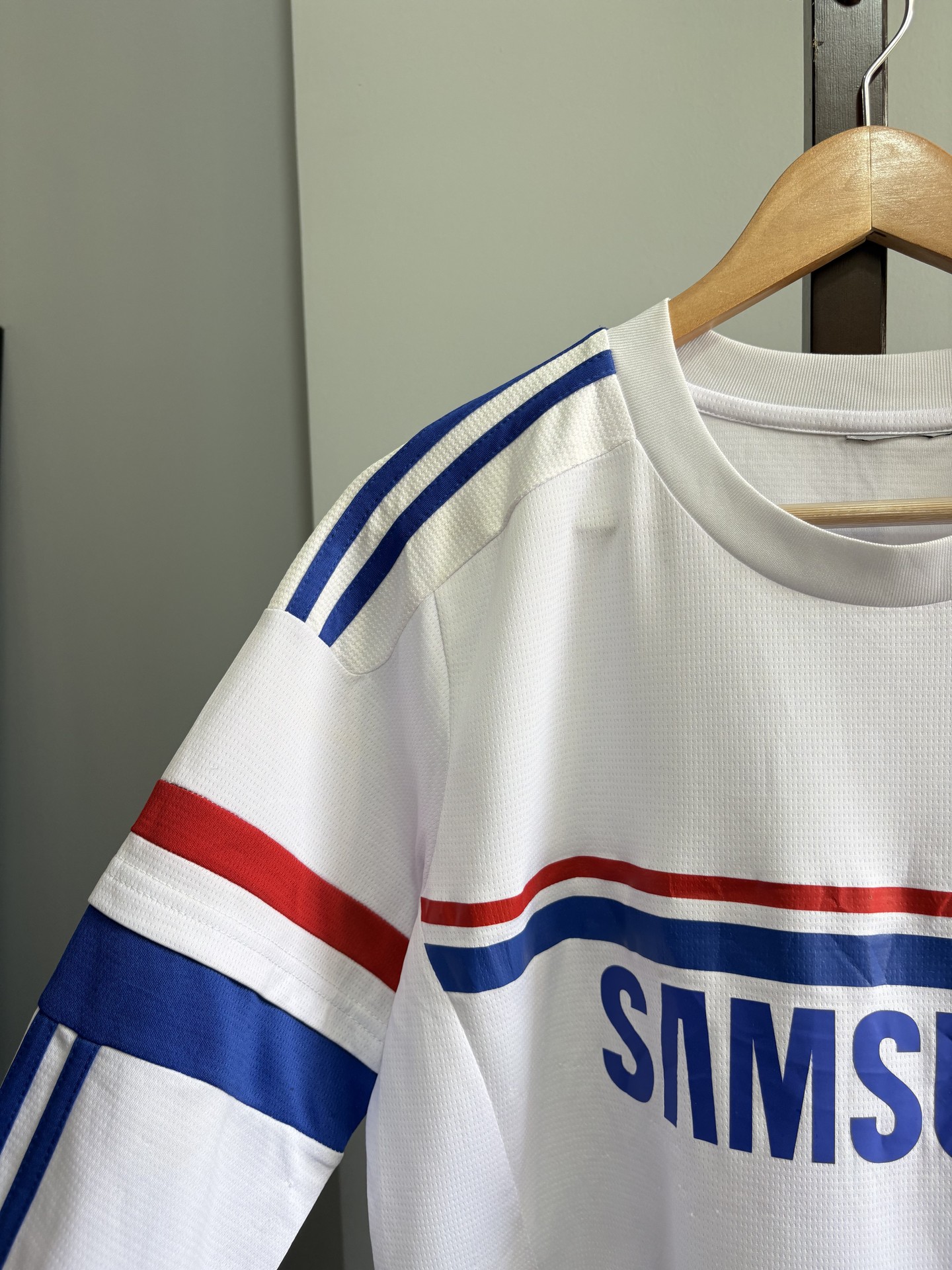 Vintage Chelsea FC x Adidas Samsung Sweatshirt | ZThrifts