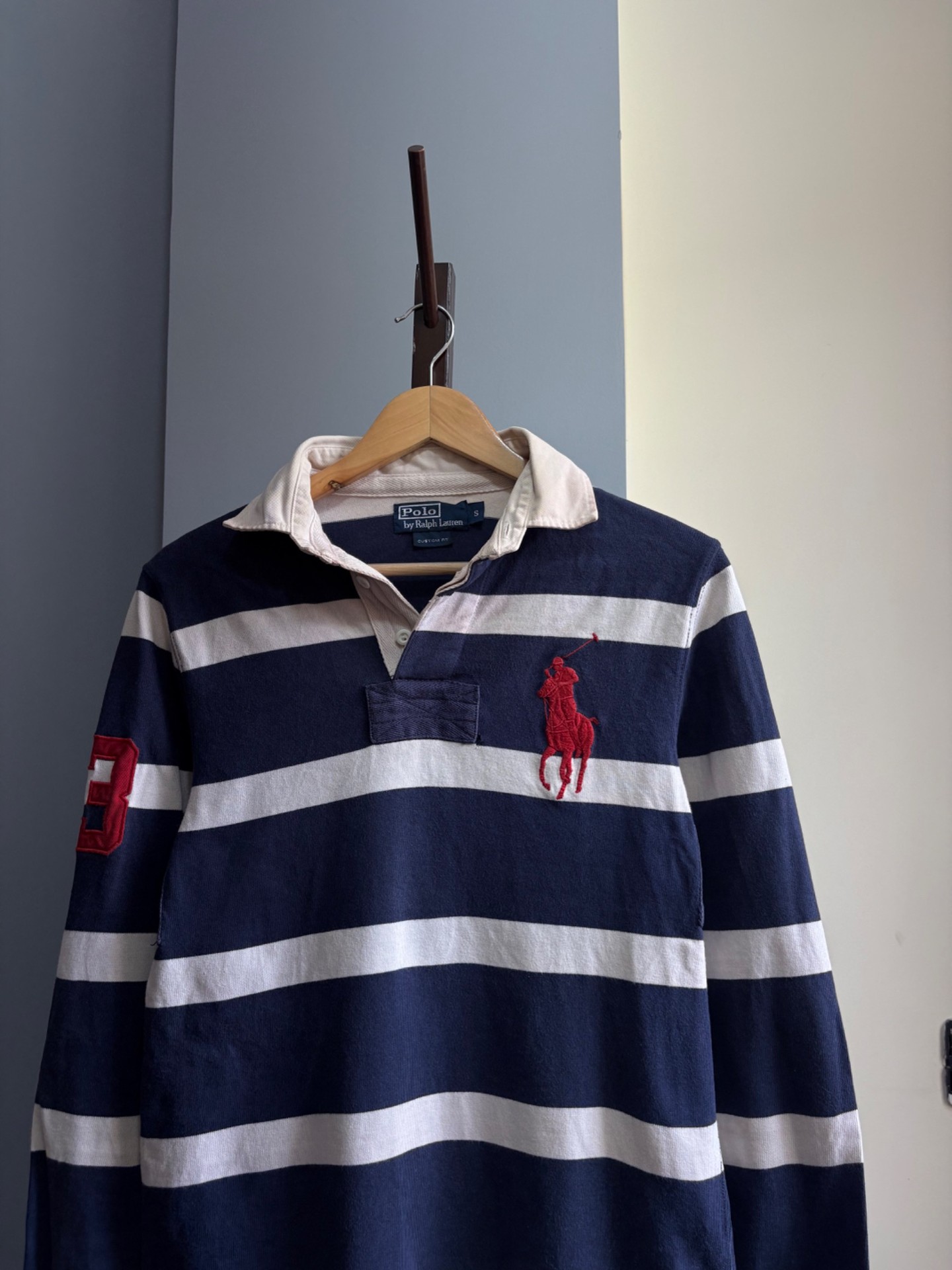 Polo Ralph Lauren Big Pony Striped Rugby | ZThrifts