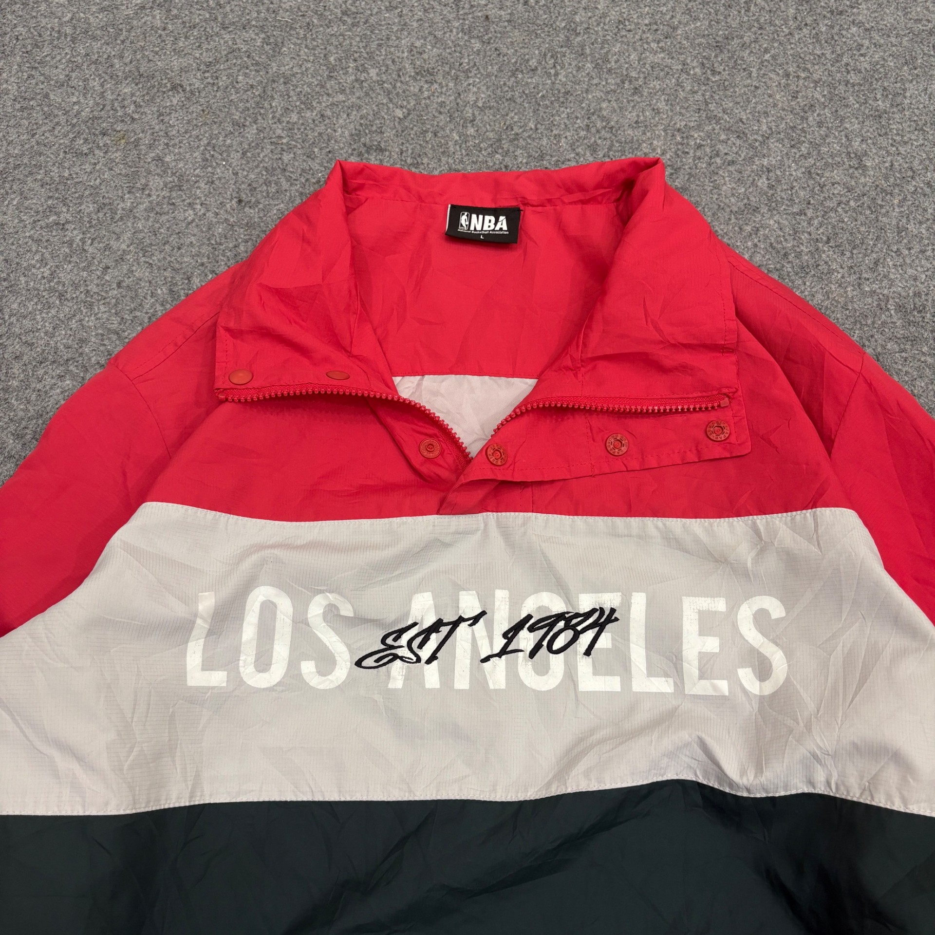 NBA LA clippers quarter zipper | ZThrifts