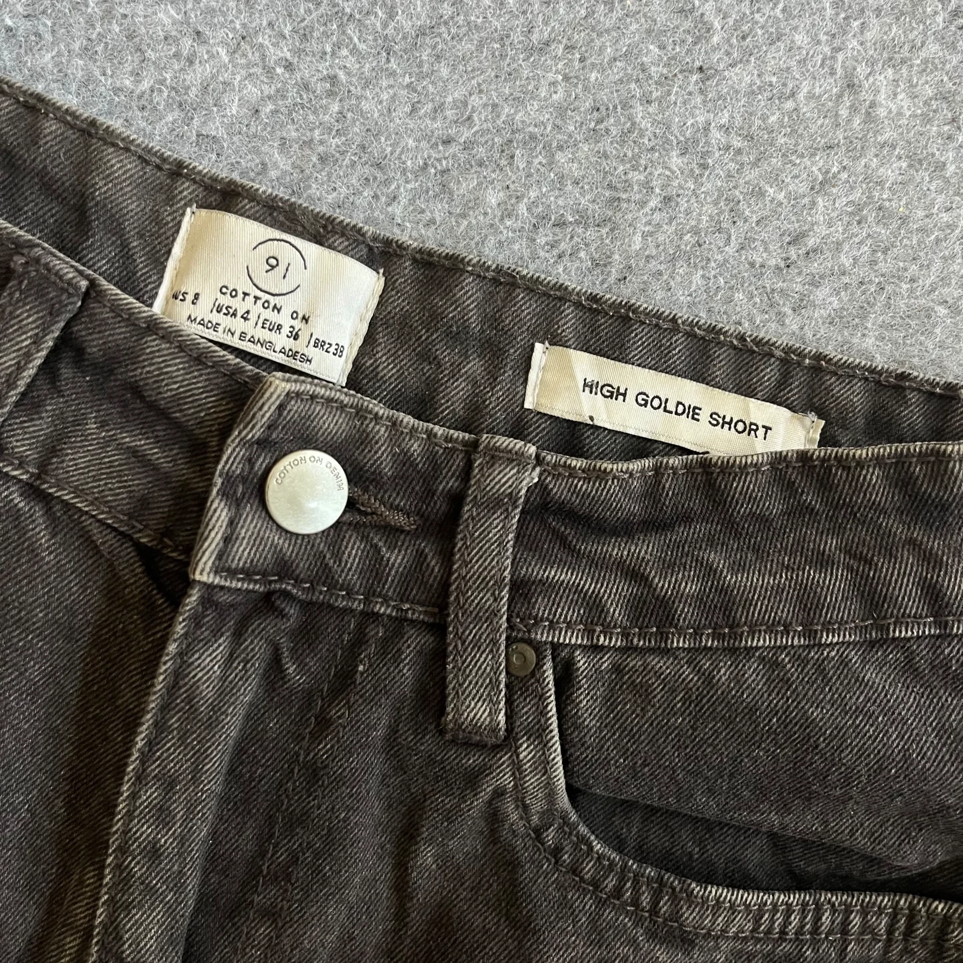 y2k short denim | ZThrifts