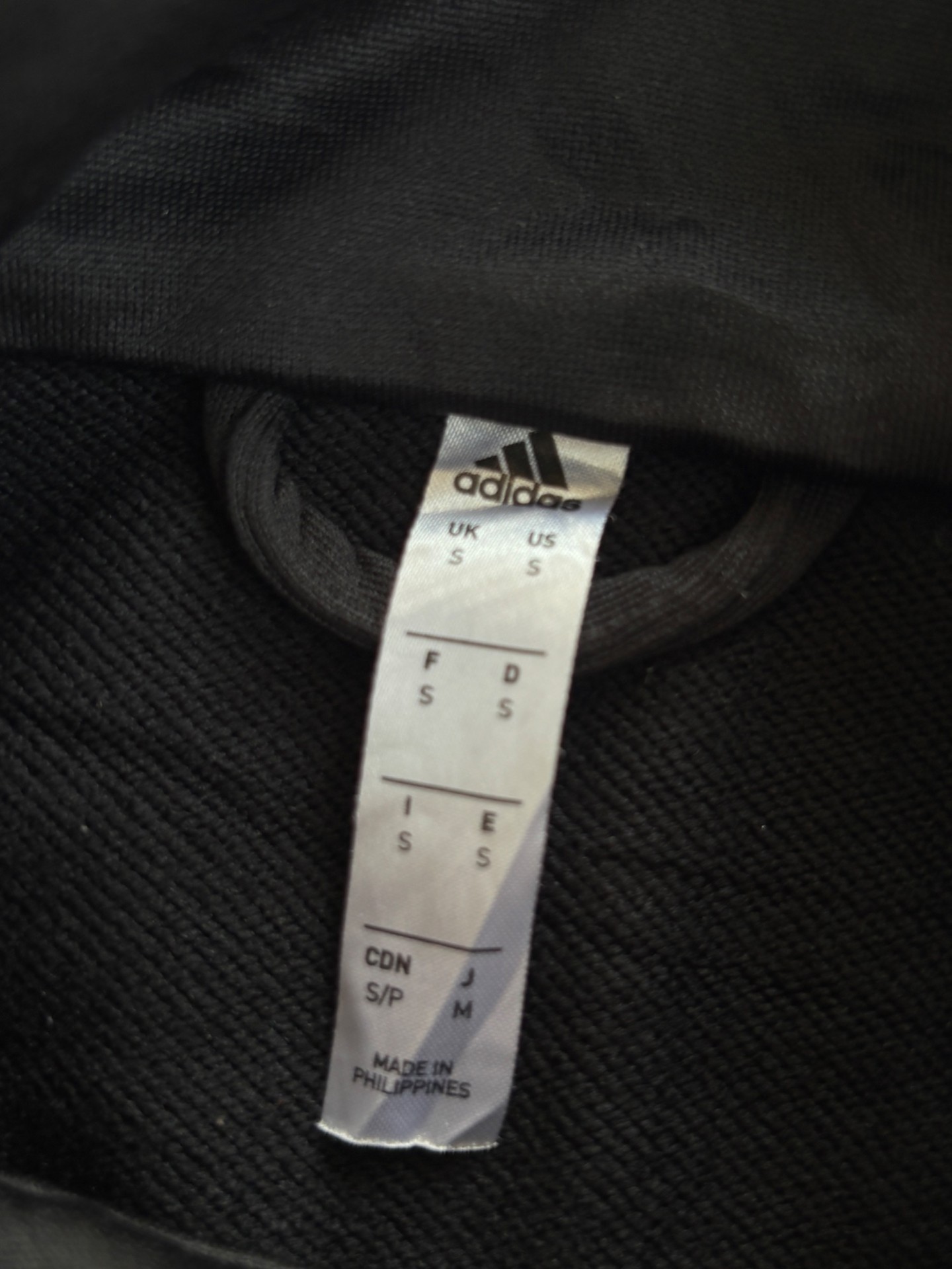 Adidas Black White Track Jacket | ZThrifts