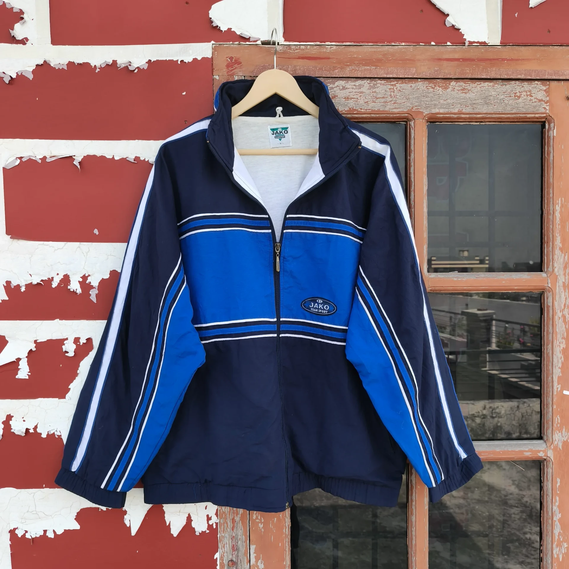 Vintage JAKO Team Sport Colorblock Track Jacket | ZThrifts
